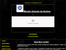 Tablet Screenshot of oraculodosenhor.com